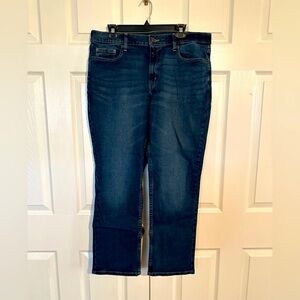 Dark Blue Ankle Jeans